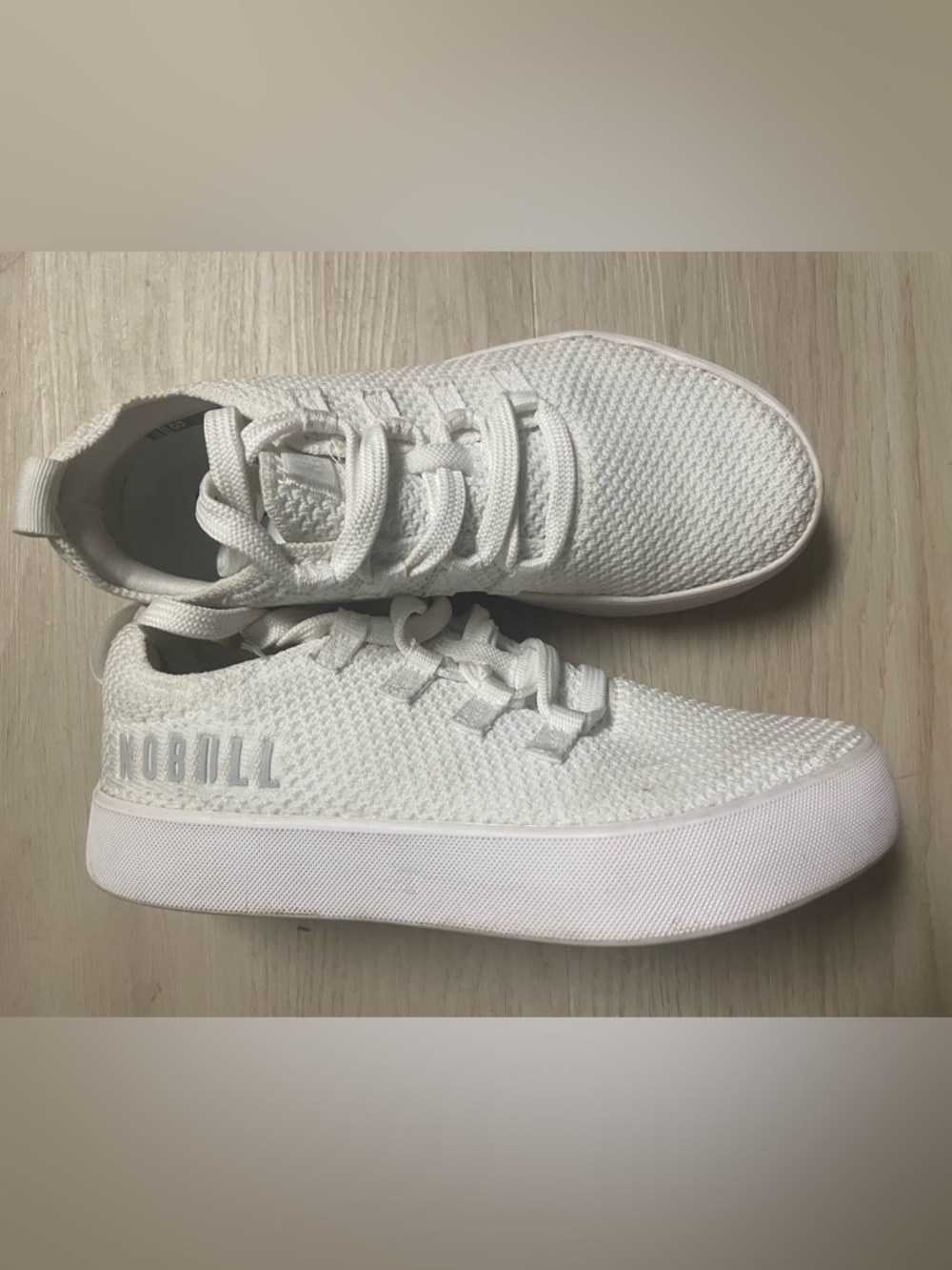 NOBULL Recs Knit Women's All-White Knit Sneakers